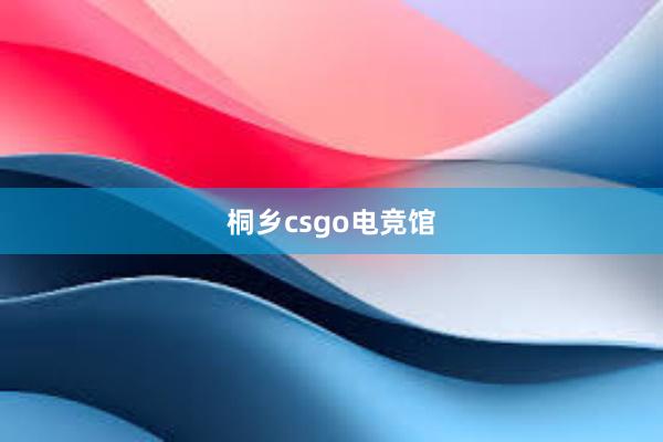 桐乡csgo电竞馆